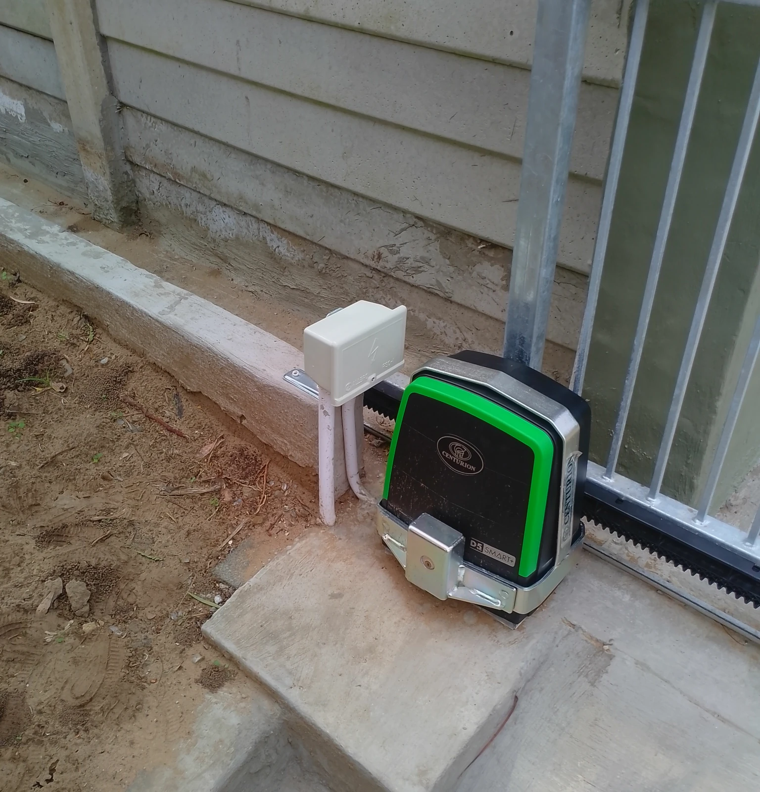 Centurion D5 EVO Smart+ installed