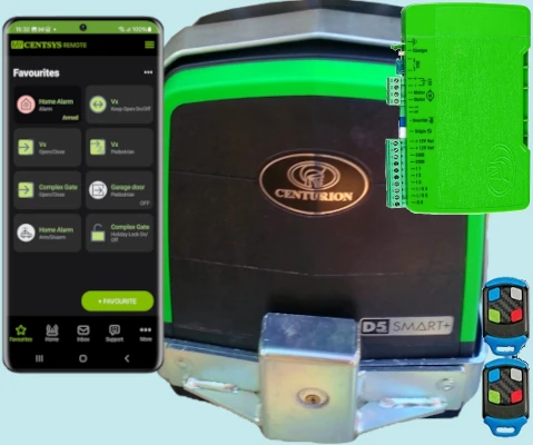 Centurion D5 EVO SMART+ sliding gate motor specifications