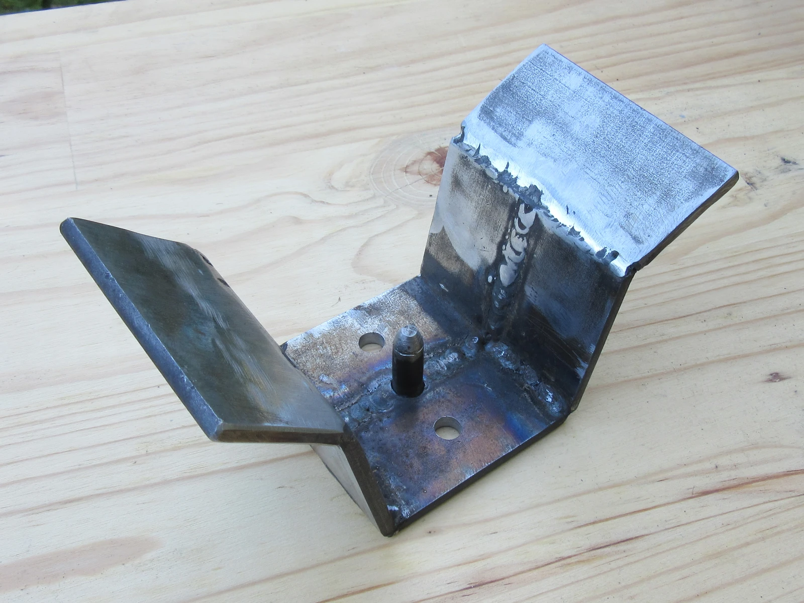 Catch bracket manufactured